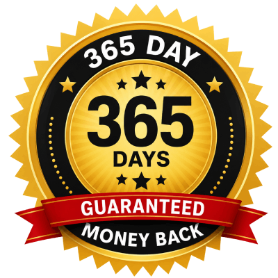 100% money back